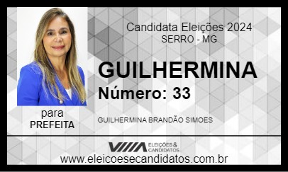 Candidato GUILHERMINA 2024 - SERRO - Eleições