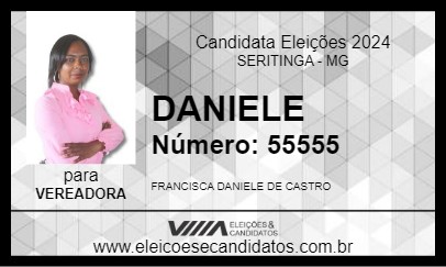 Candidato DANIELE 2024 - SERITINGA - Eleições