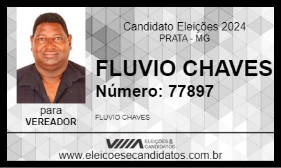 Candidato FLUVIO CHAVES 2024 - PRATA - Eleições