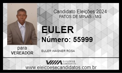 Candidato EULER 2024 - PATOS DE MINAS - Eleições