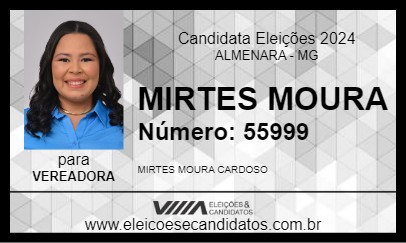 Candidato MIRTES MOURA 2024 - ALMENARA - Eleições