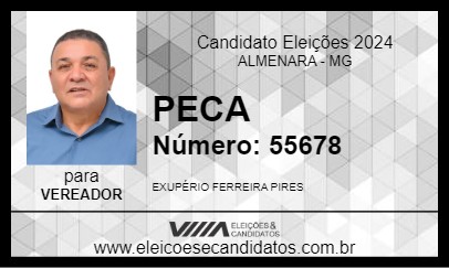 Candidato PECA 2024 - ALMENARA - Eleições