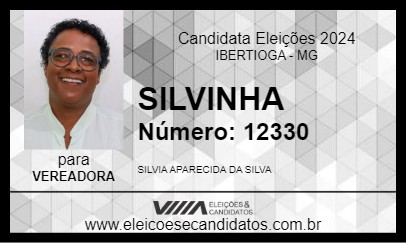 Candidato SILVINHA 2024 - IBERTIOGA - Eleições