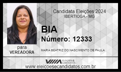 Candidato BIA 2024 - IBERTIOGA - Eleições