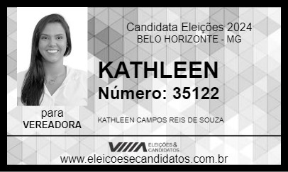 Candidato KATHLEEN 2024 - BELO HORIZONTE - Eleições