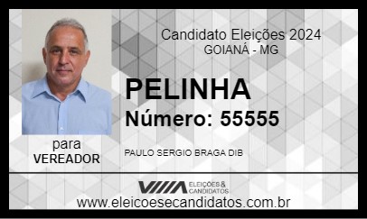 Candidato PELINHA 2024 - GOIANÁ - Eleições