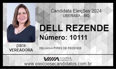 Candidato DELL REZENDE 2024 - UBERABA - Eleições