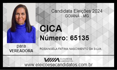 Candidato CICA 2024 - GOIANÁ - Eleições