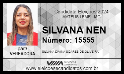 Candidato SILVANA NEN 2024 - MATEUS LEME - Eleições