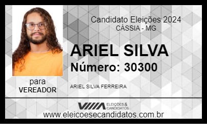 Candidato ARIEL SILVA 2024 - CÁSSIA - Eleições