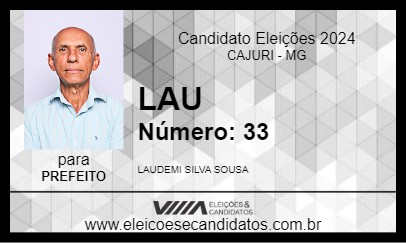 Candidato LAU 2024 - CAJURI - Eleições