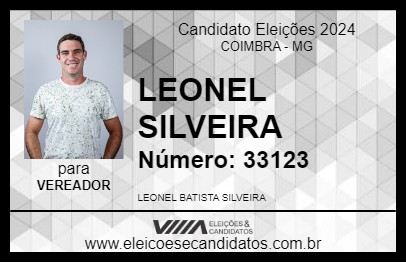 Candidato LEONEL  SILVEIRA 2024 - COIMBRA - Eleições