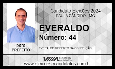 Candidato EVERALDO 2024 - PAULA CÂNDIDO - Eleições