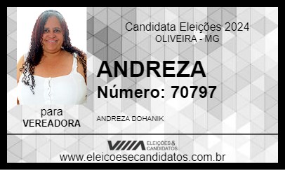 Candidato ANDREZA 2024 - OLIVEIRA - Eleições