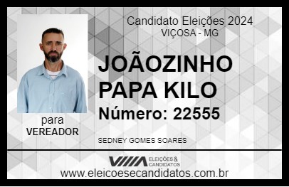 Candidato JOÃOZINHO PAPA KILO 2024 - VIÇOSA - Eleições