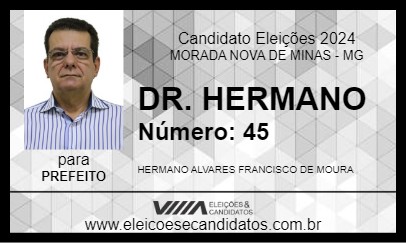 Candidato DR. HERMANO 2024 - MORADA NOVA DE MINAS - Eleições