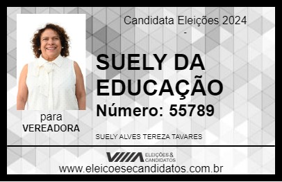 Candidato SUELY DA EDUCAÇÃO 2024 - LAVRAS - Eleições