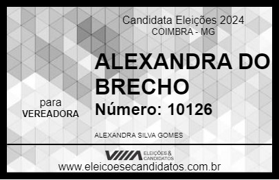 Candidato ALEXANDRA DO BRECHO 2024 - COIMBRA - Eleições