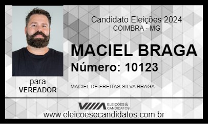 Candidato MACIEL BRAGA 2024 - COIMBRA - Eleições