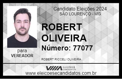 Candidato ROBERT OLIVEIRA 2024 - SÃO LOURENÇO - Eleições