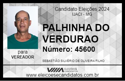 Candidato PALHINHA DO VERDURAO 2024 - IJACI - Eleições