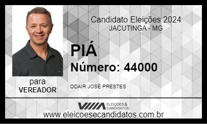 Candidato PIÁ 2024 - JACUTINGA - Eleições