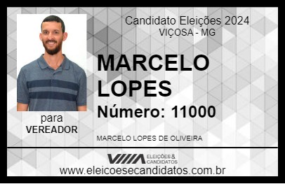 Candidato MARCELO LOPES 2024 - VIÇOSA - Eleições