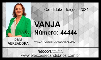 Candidato VANJA 2024 - VIÇOSA - Eleições