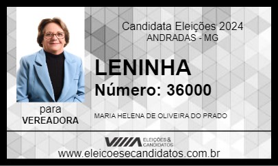 Candidato LENINHA 2024 - ANDRADAS - Eleições