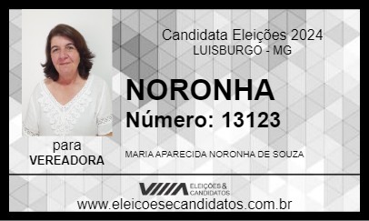 Candidato NORONHA 2024 - LUISBURGO - Eleições