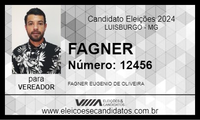 Candidato FAGNER 2024 - LUISBURGO - Eleições