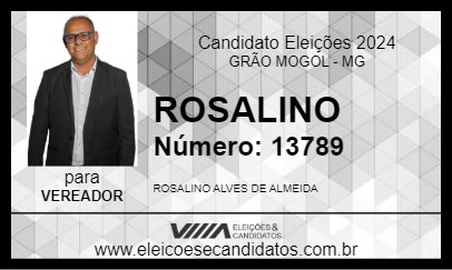 Candidato ROSALINO 2024 - GRÃO MOGOL - Eleições