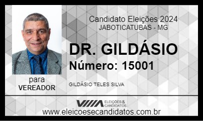 Candidato DR. GILDÁSIO 2024 - JABOTICATUBAS - Eleições