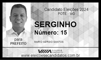 Candidato SERGINHO 2024 - POTÉ - Eleições