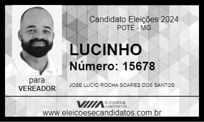 Candidato LUCINHO 2024 - POTÉ - Eleições