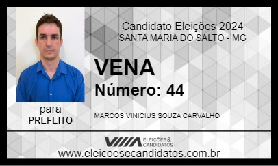 Candidato VENA 2024 - SANTA MARIA DO SALTO - Eleições