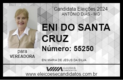 Candidato ENI DO SANTA CRUZ 2024 - ANTÔNIO DIAS - Eleições