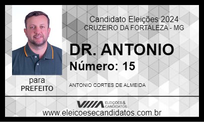 Candidato DR. ANTONIO 2024 - CRUZEIRO DA FORTALEZA - Eleições