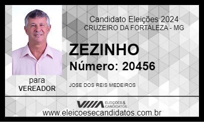 Candidato ZEZINHO 2024 - CRUZEIRO DA FORTALEZA - Eleições