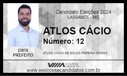 Candidato ATLOS CÁCIO 2024 - LASSANCE - Eleições