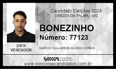 Candidato BONEZINHO 2024 - VÁRZEA DA PALMA - Eleições