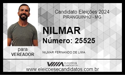 Candidato NILMAR 2024 - PIRANGUINHO - Eleições