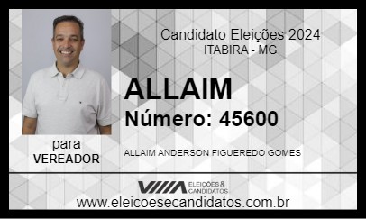 Candidato ALLAIM 2024 - ITABIRA - Eleições