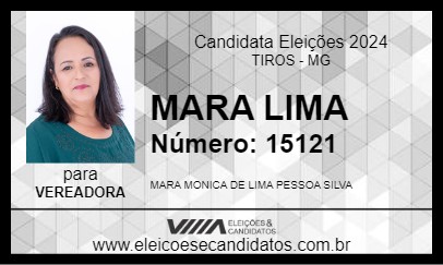 Candidato MARA LIMA 2024 - TIROS - Eleições