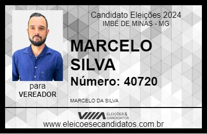 Candidato MARCELO SILVA 2024 - IMBÉ DE MINAS - Eleições