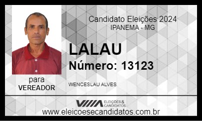 Candidato LALAU 2024 - IPANEMA - Eleições