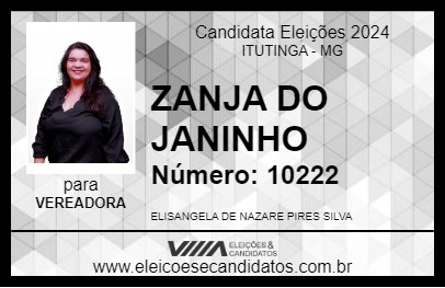 Candidato ZANJA DO JANINHO 2024 - ITUTINGA - Eleições