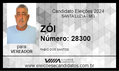 Candidato ZÓI 2024 - SANTA LUZIA - Eleições