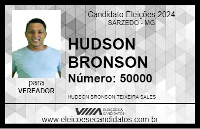 Candidato HUDSON BRONSON 2024 - SARZEDO - Eleições