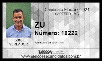 Candidato ZU 2024 - SARZEDO - Eleições